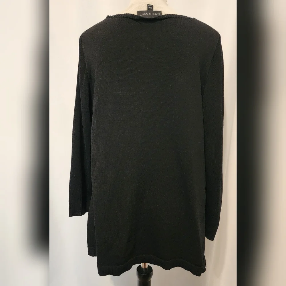 Lane Bryant long sleeve blouse top - Picture 7 of 8